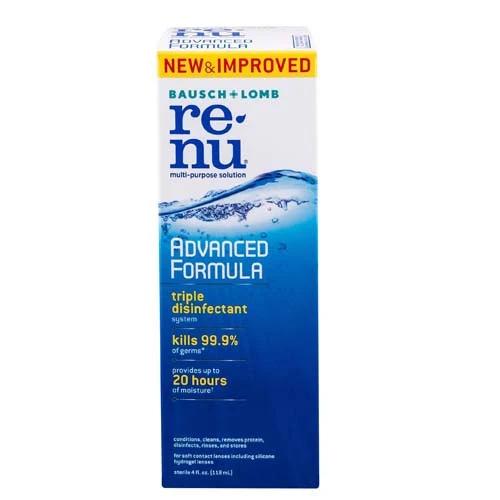 Reliable Renu Advanced Formula Multi Purpose Clean Contacts Solution 4 oz Selected