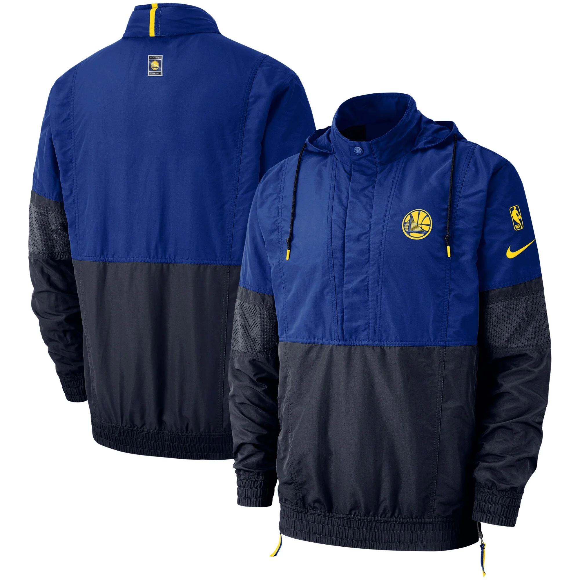 High-Performance Nike Men's NBA Golden State Warriors Hooded Pullover Jacket Dependable