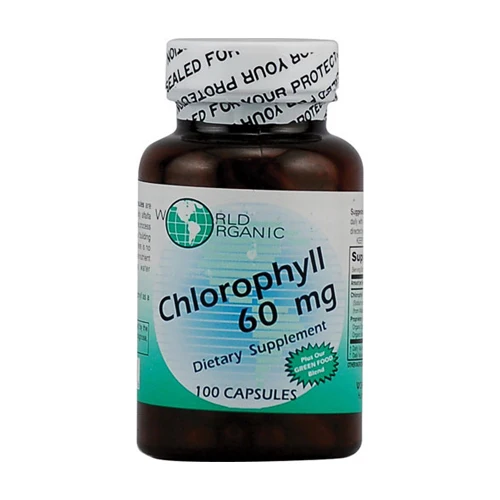 Proven Chlorophyll Dietary Supplement 60 Mg Capsules - 100 Ea Natural