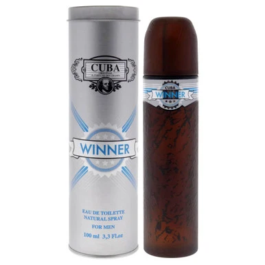 Casual Cuba Winner 3.3 Eau De Toilette Spray for Men Reliable