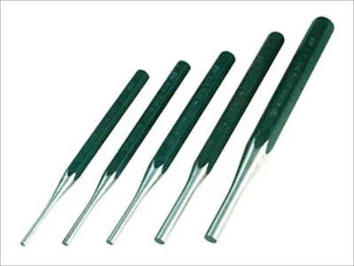 Proven Mechanic's Roll Pin Steel Hand Punch and Chisel Metal Tool Set Efficient