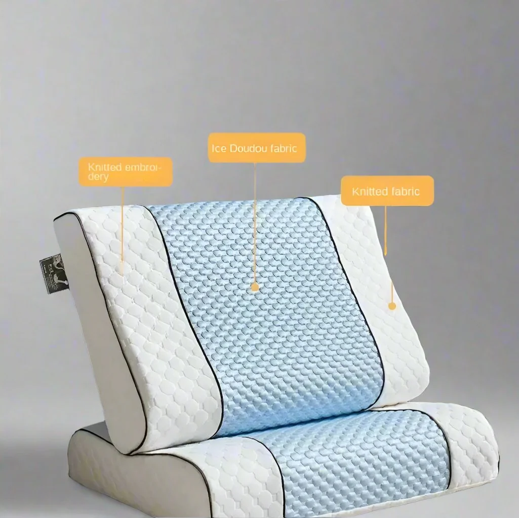 Durable Ice Cooling Thai Latex Pillow High-Grade