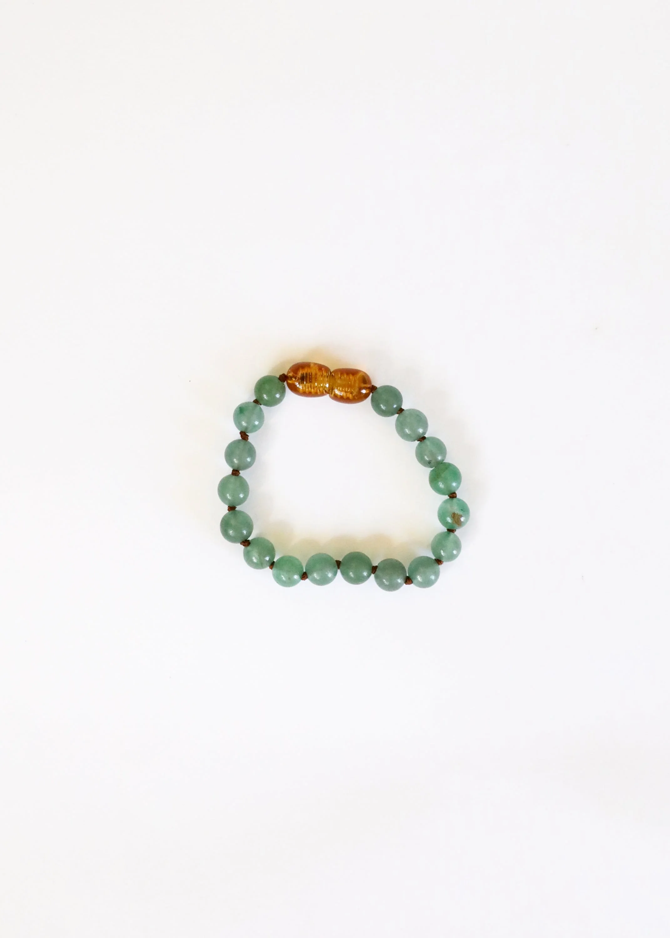 Carefully Designed Pure Gemstone Aventurine Anklet or Bracelet Smooth