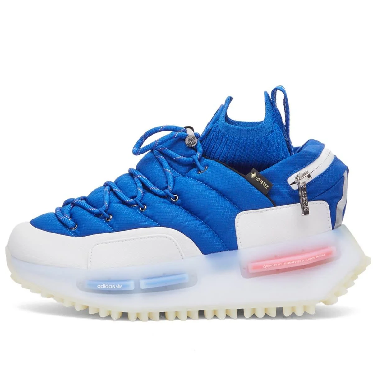 High-Quality adidas Men's Nmd Runner 'Moncler Royal Blue' Sneakers Durable