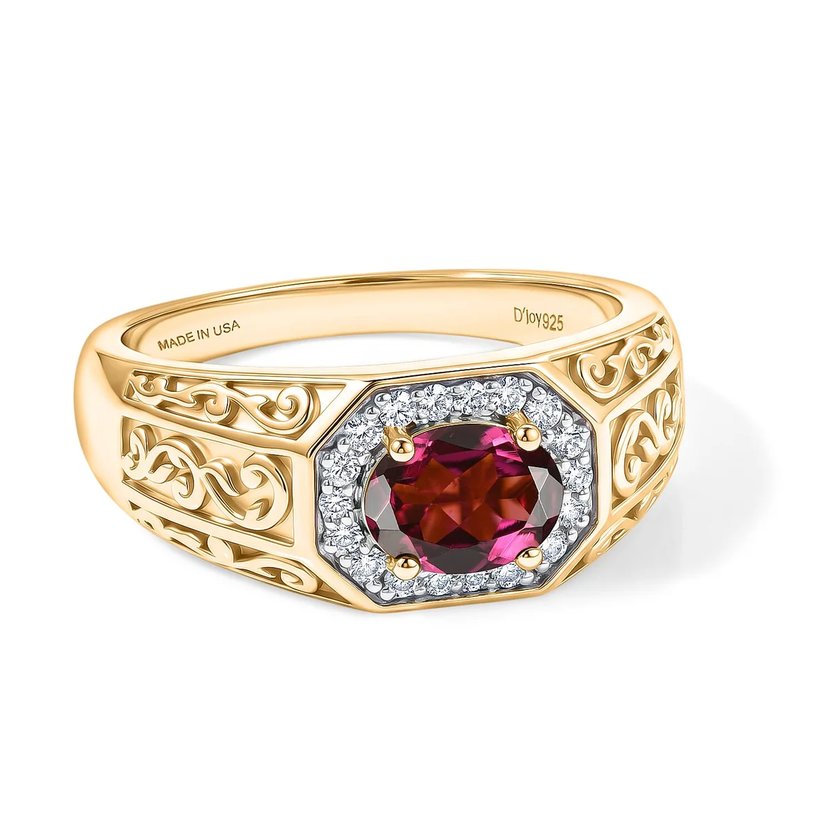 Relaxed HomeJewelryRingsHalo Rings 8671145 Convenient