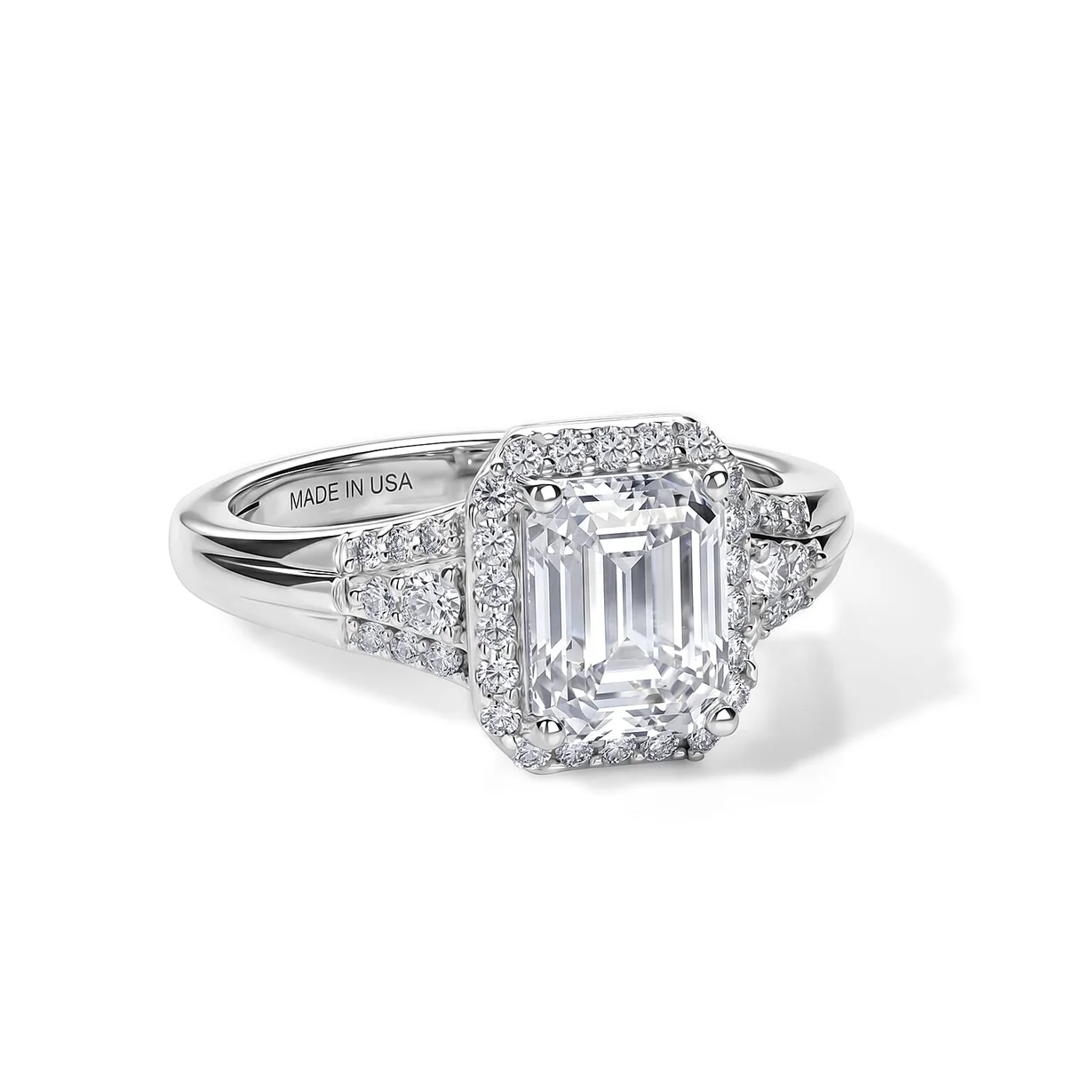 Versatile HomeJewelryRingsHalo Rings 8609408 Certified