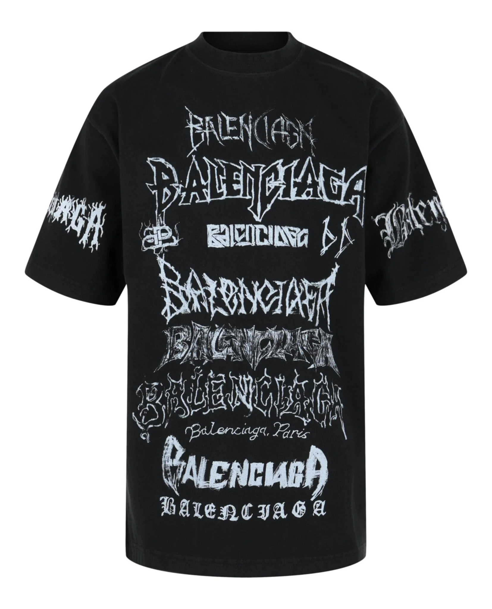 Optimized Balenciaga DIY Metal Vintage T-Shirt Specialty