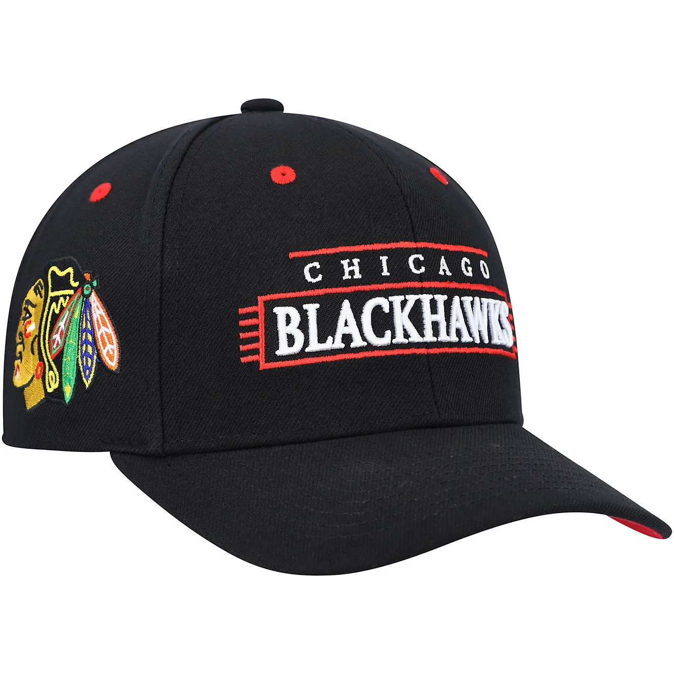 User-Friendly Mitchell Ness Men's NHL Team Lofi Pro Snapback Blackhawks Snapback Caps Efficient