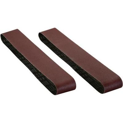 Pure 2 Piece 6 x 80 Sanding Sandpaper Belts 120 Grit Sander Breathable