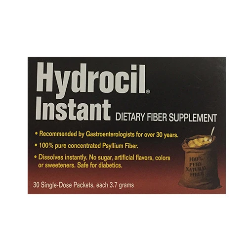 Smart Hydrocil Powder Paks Instant Relieves Constipation - 30 Each Trusted