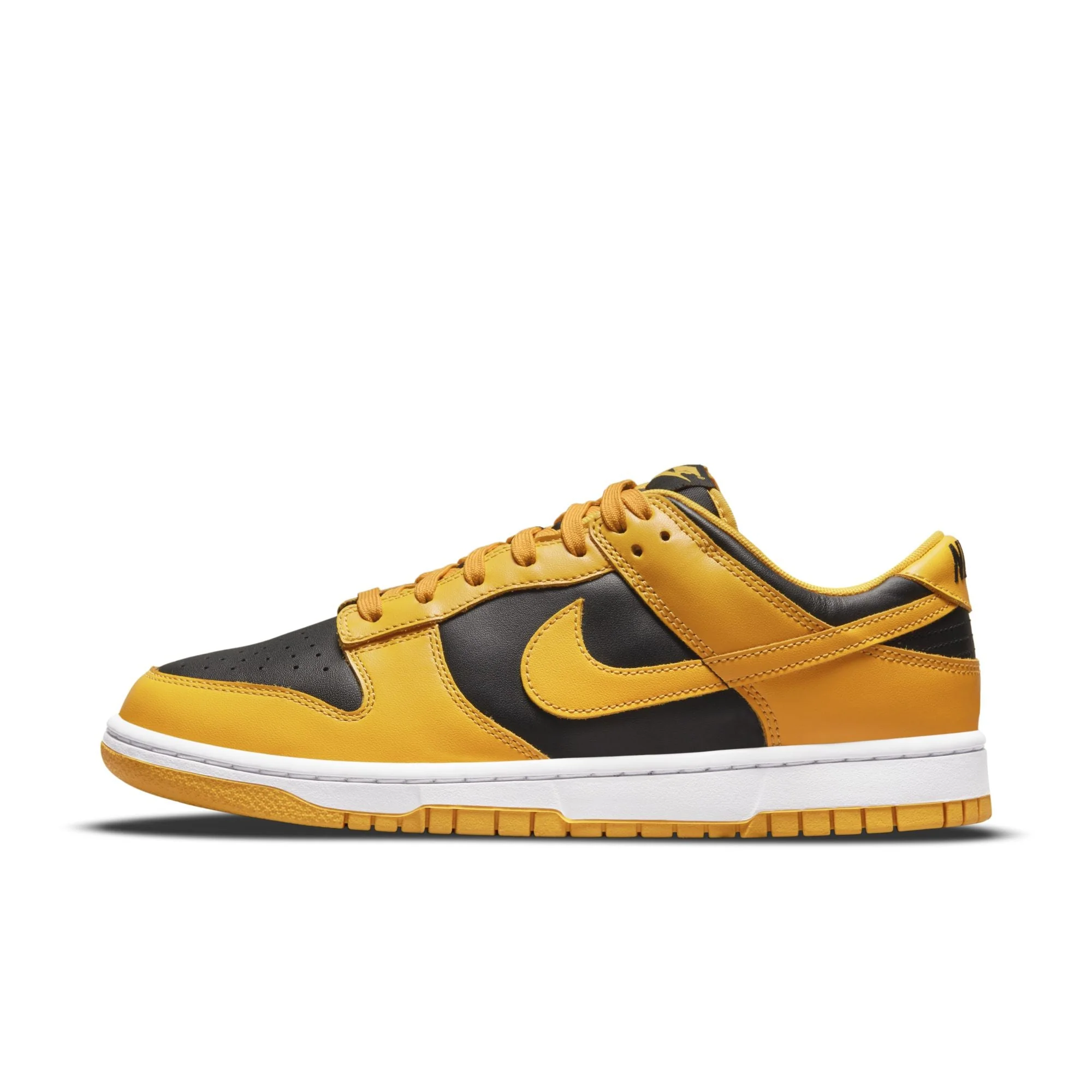 Stylish Nike Men's Dunk Low Championship Goldenrod 2021 Sneakers Excellent