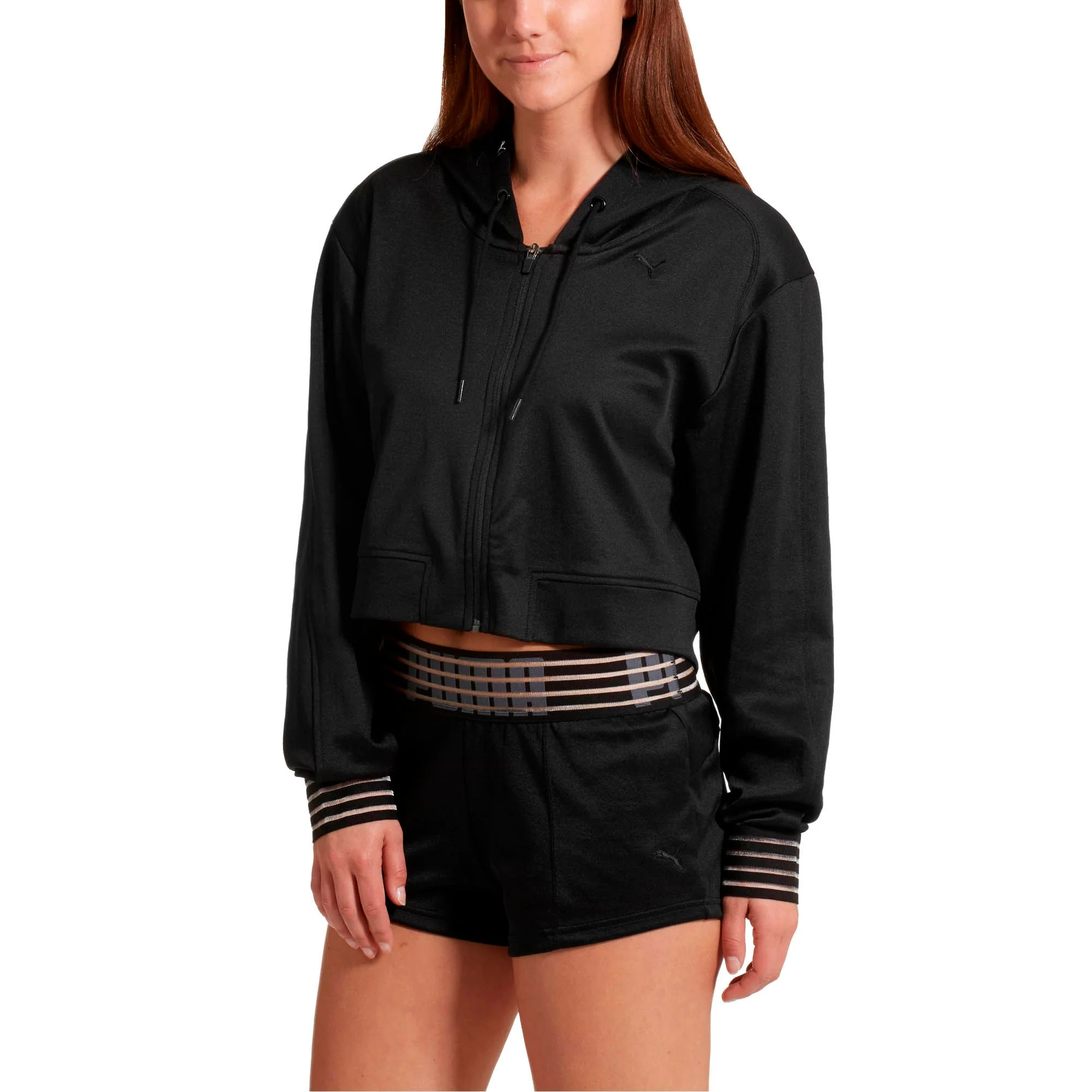 Genuine Puma Women's Fusion Fullzip Hoodie Excellent