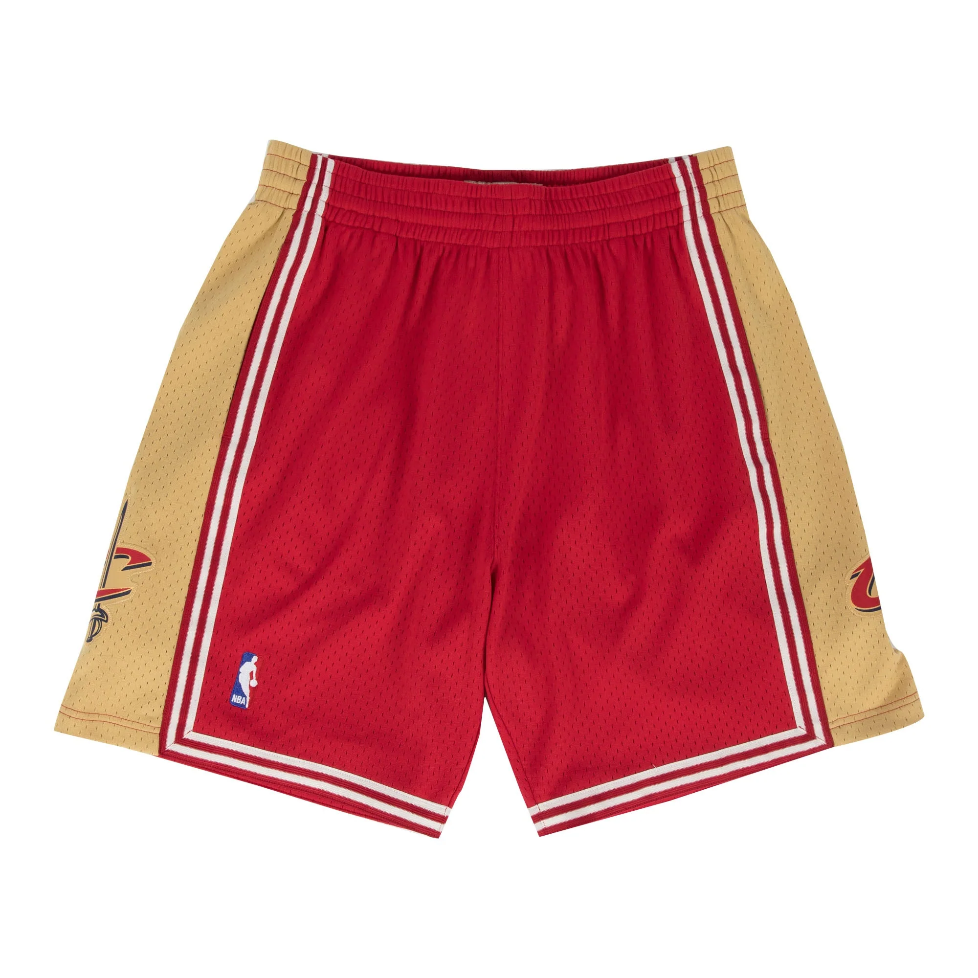 Expertly Made Mitchell Ness Men's NBA Swingman Road Shorts Cavaliers 03-04 Stylish