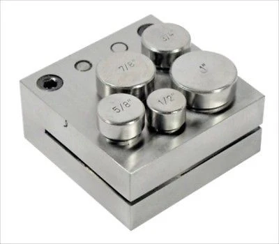 Specialty Jeweler's Hand Disc and Round Hole Puncher Set Responsible
