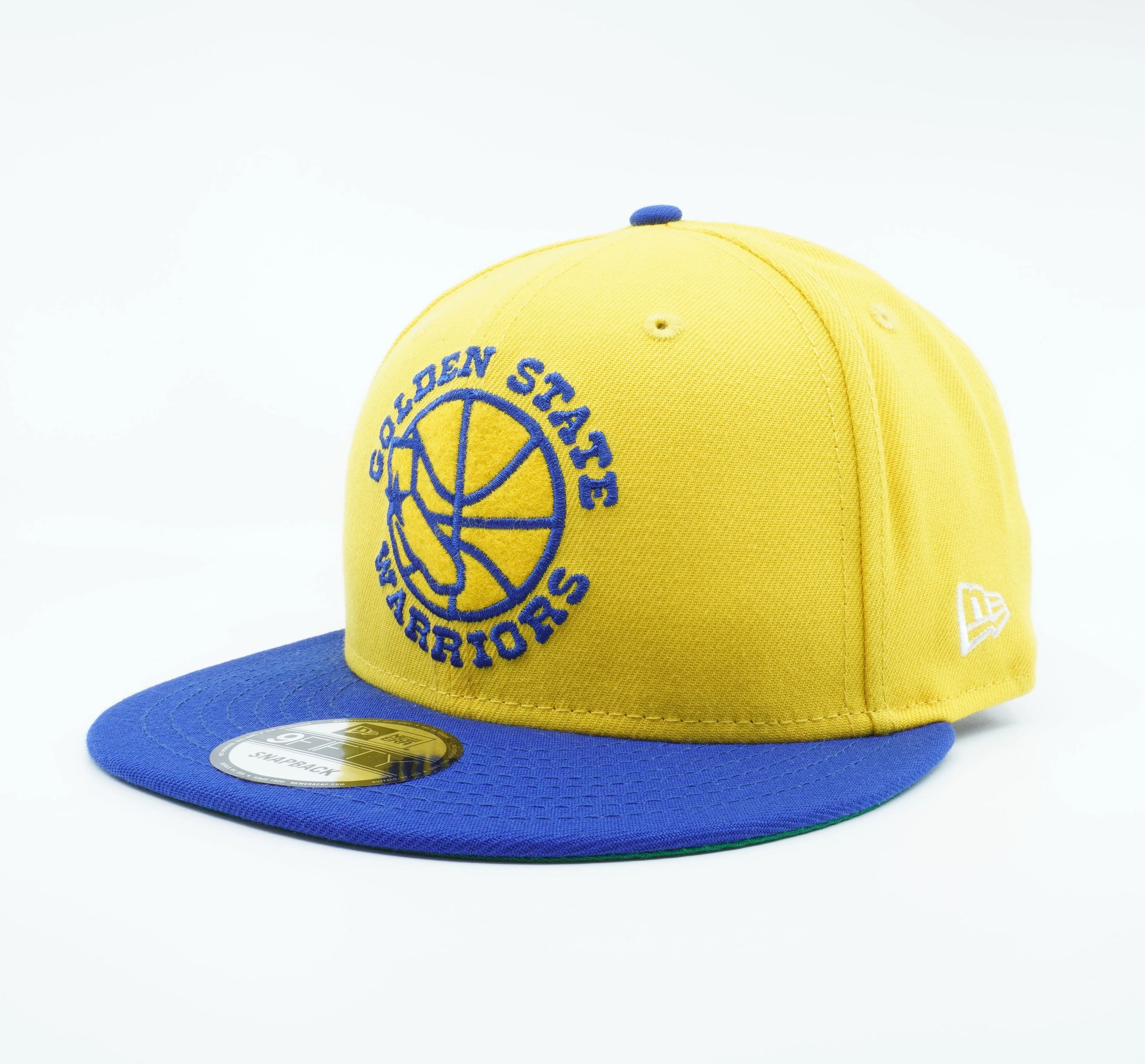 Elite New Era Men's NBA Gsw Warriors Hardwood Classics Night 9Fifty Snapback Hats Lightweight