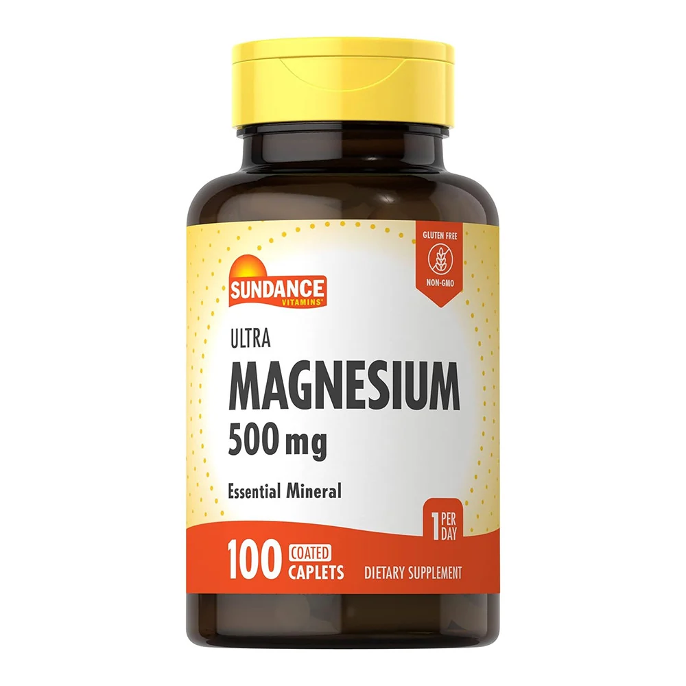 Functional Sundance Ultra Magnesium 500 Mg Bone And Muscle Health Tablets 100 Ea Efficient