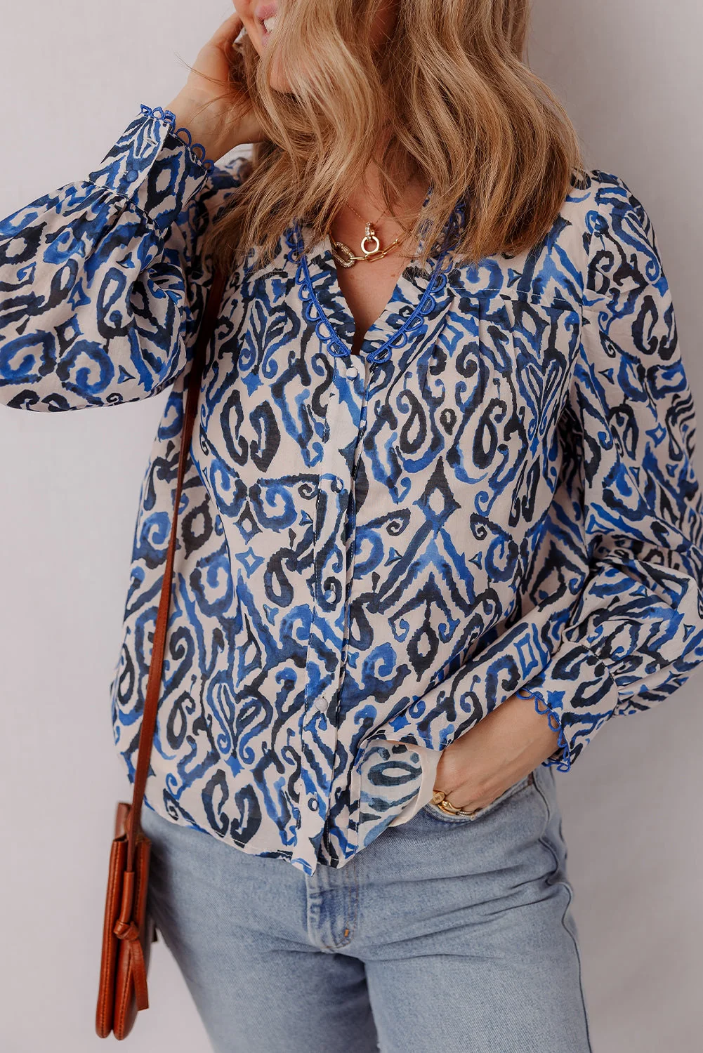 Practical Threaded Pear Emi Long Sleeve Shirt Long Sleeve Top Premium