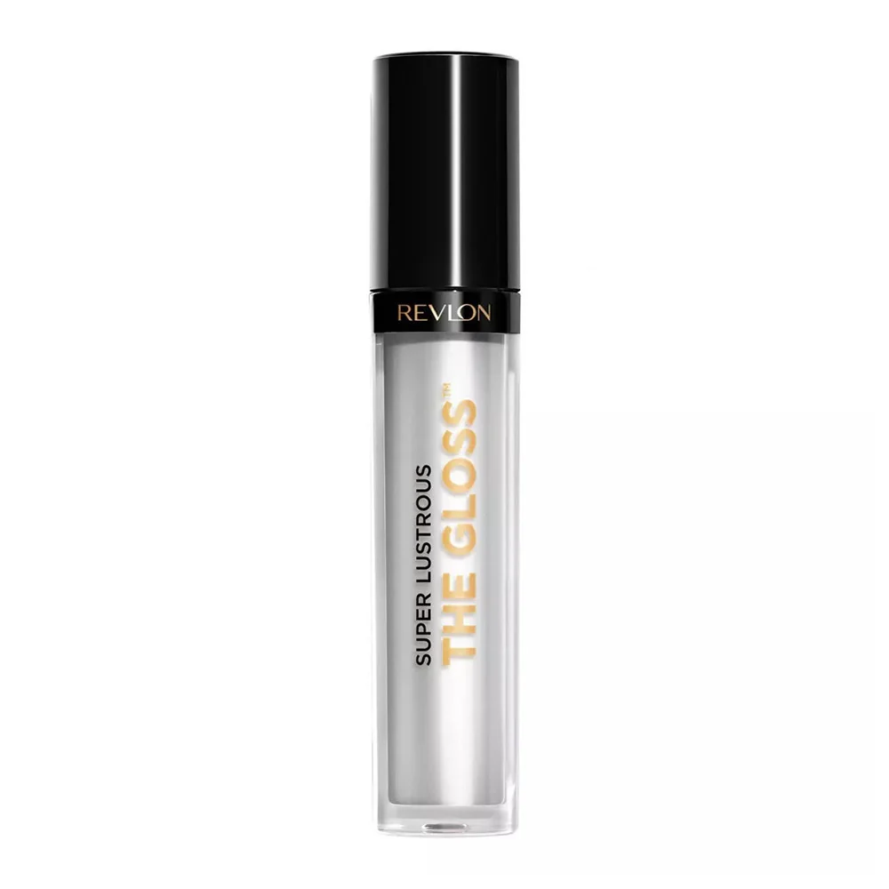 Effective Revlon Super Lustrous Lip Gloss 200 Crystal Clear 0.13 Oz Secure
