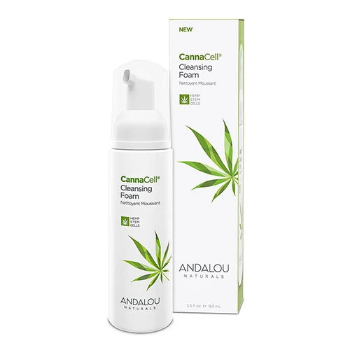 Trusted Andalou Naturals Cannacell Cleansing Foam Facial Wash 5.5 Oz Responsible