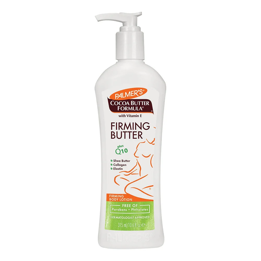 Detailed Palmers Cocoa Butter Formula Lotion Pump Firming Butter 10.6 Oz Effective