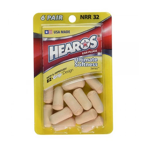 Sustainable Hearos Softness Series Ear Plugs High Protection 6 Pairs Premium