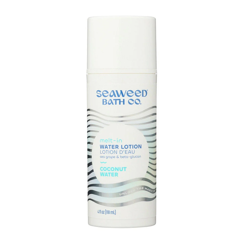 Fast The Seaweed Bath Co Melt-in Water Lotion Coconut Water 4 Oz Easy-to-Use
