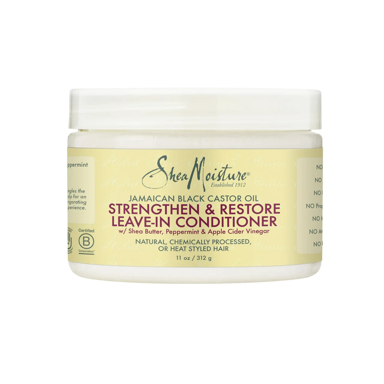 Functional Shea Moisture Jamaican Black Leave-In Conditioner Natural 11 oz Premium Material