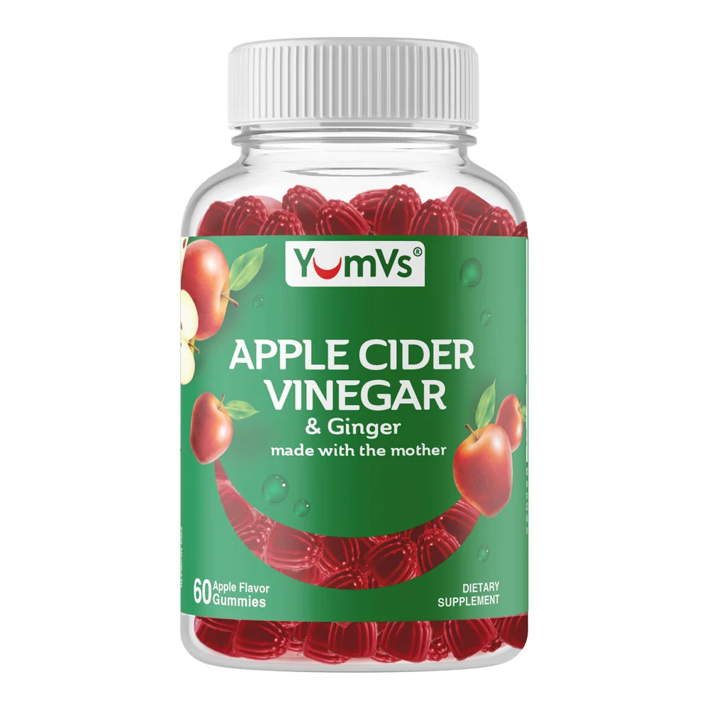 Artisan Yum- Apple Cider Vinegar with Ginger Extract Gummies 60 Ea User-Friendly