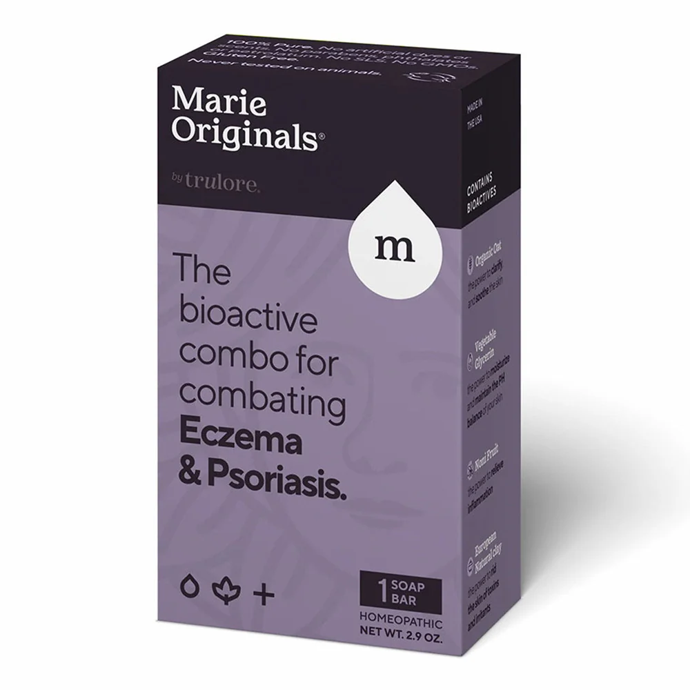 Easy-to-Use Marie s The Bioactive Combo for Combating Eczema and Psoriasis Soap Bar 2.9 Oz Outstanding