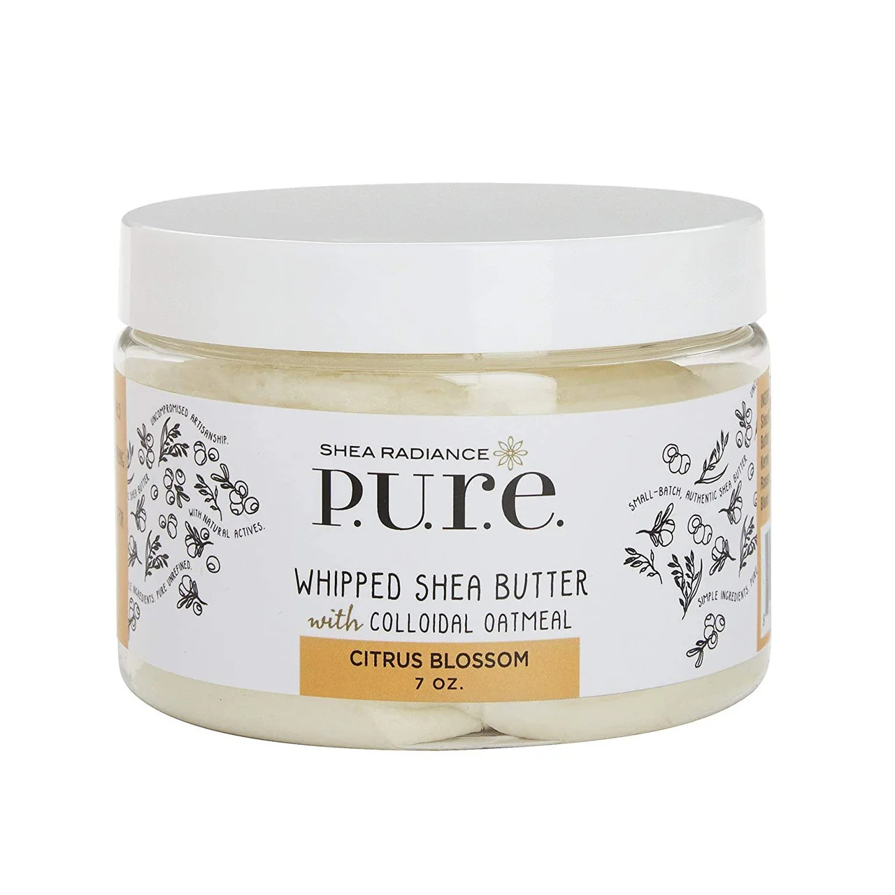 Professional Shea Radiance Pure Shea Butter Whipped with Citrus Blossom 7 Oz Advanced