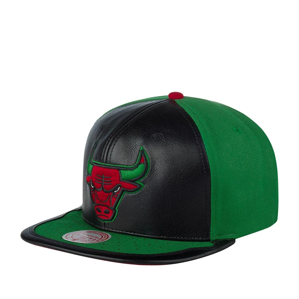 Detailed Mitchell Ness Men's NBA Day One Snapback Bulls Snapback Caps Original