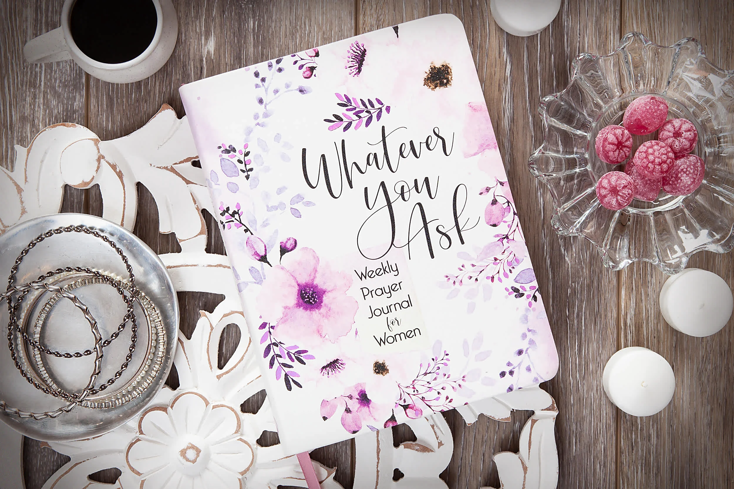 Healthy Whatever You Ask Faux Leather Devotional Journal Outstanding
