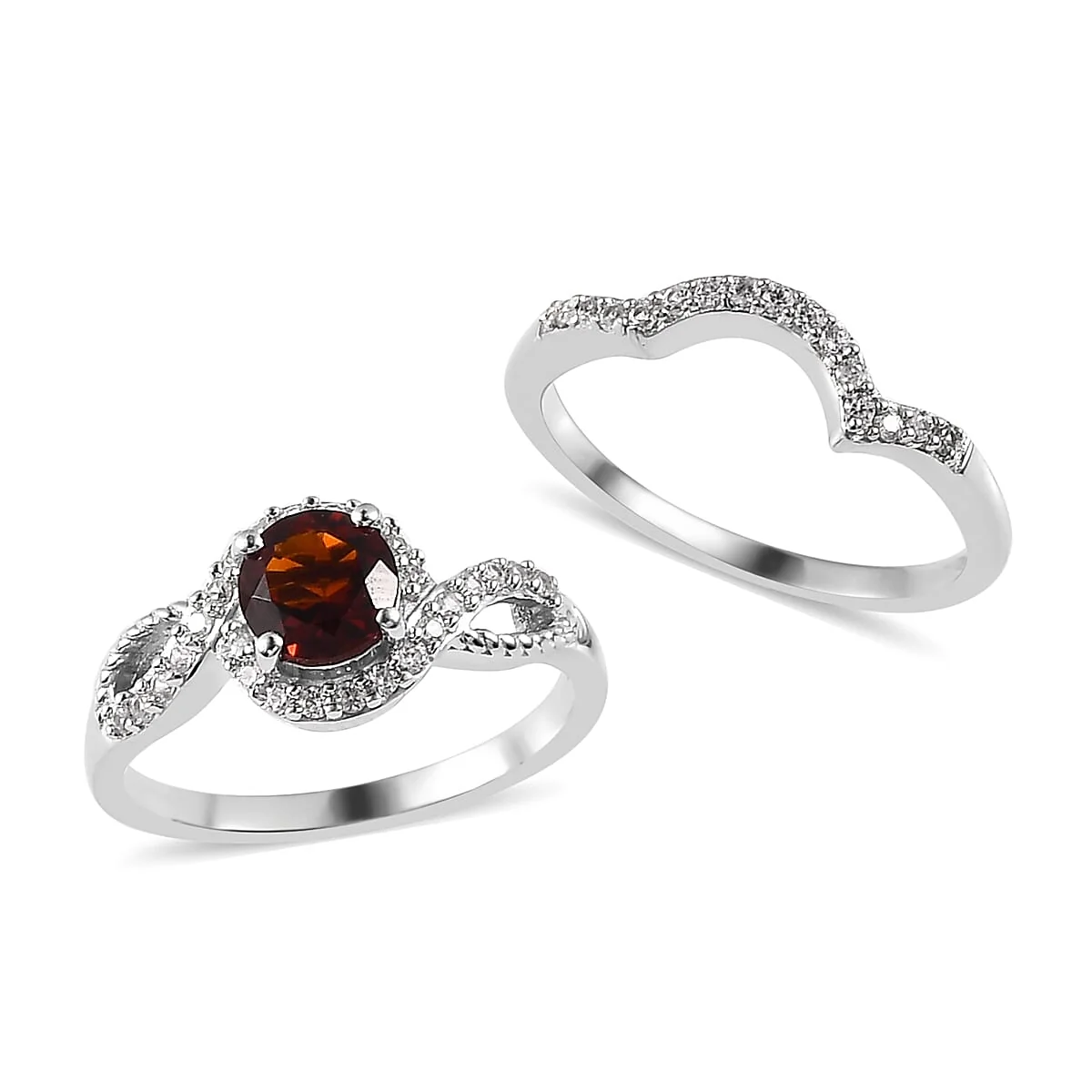 Trendy HomeJewelryRingsHalo Rings 4214834 Smooth