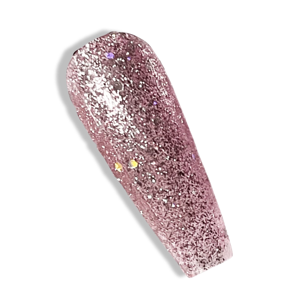 High-Grade Glitter Bomb Gel Polish Winter Blush Smooth