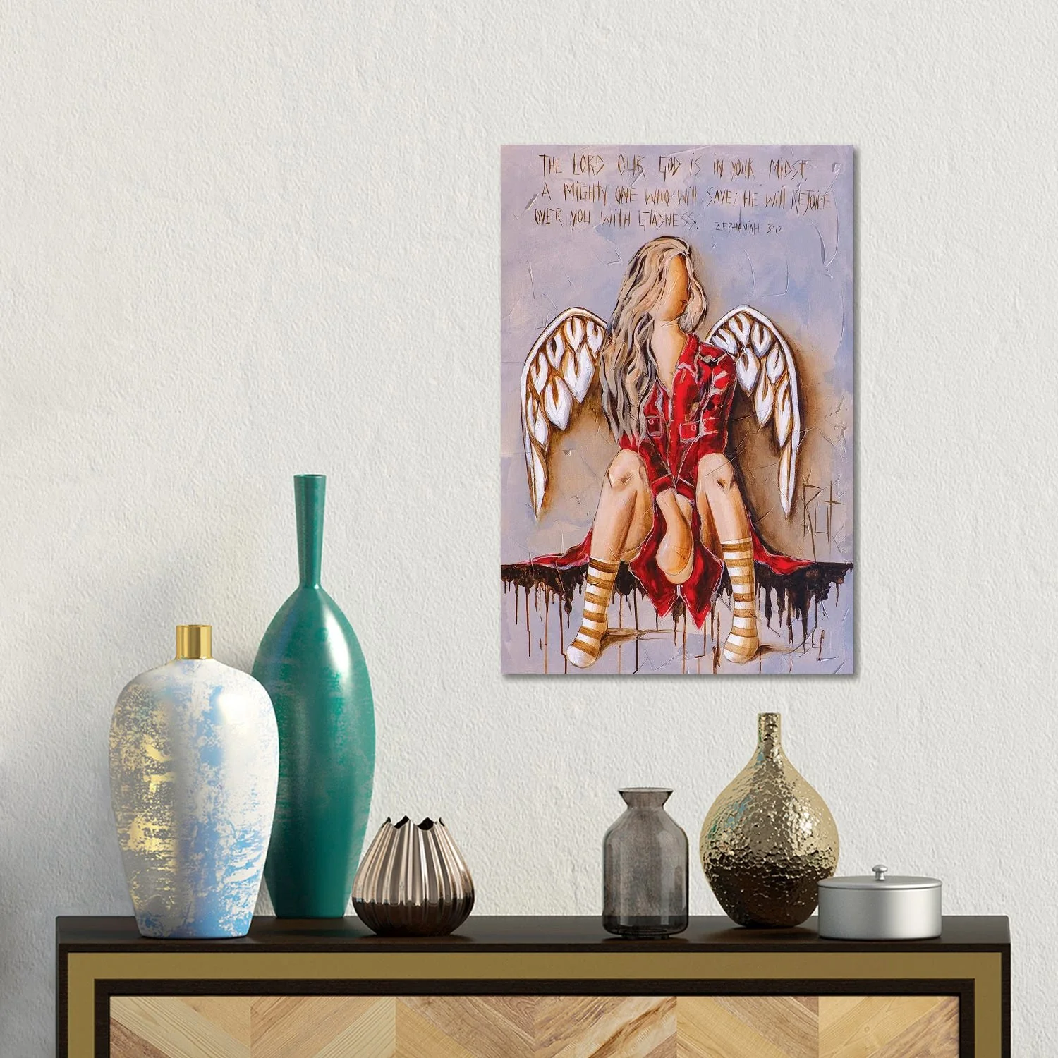Advanced The Lord Our God by Ruth's Angels - Canvas Gallery Wrap Smart