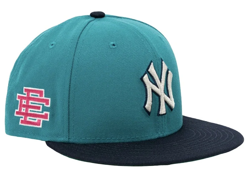 Artisan New Era Men's X Eric Emanuel MLB Ee 59Fifty Ny Yankees Fitted Hat Hats Safe