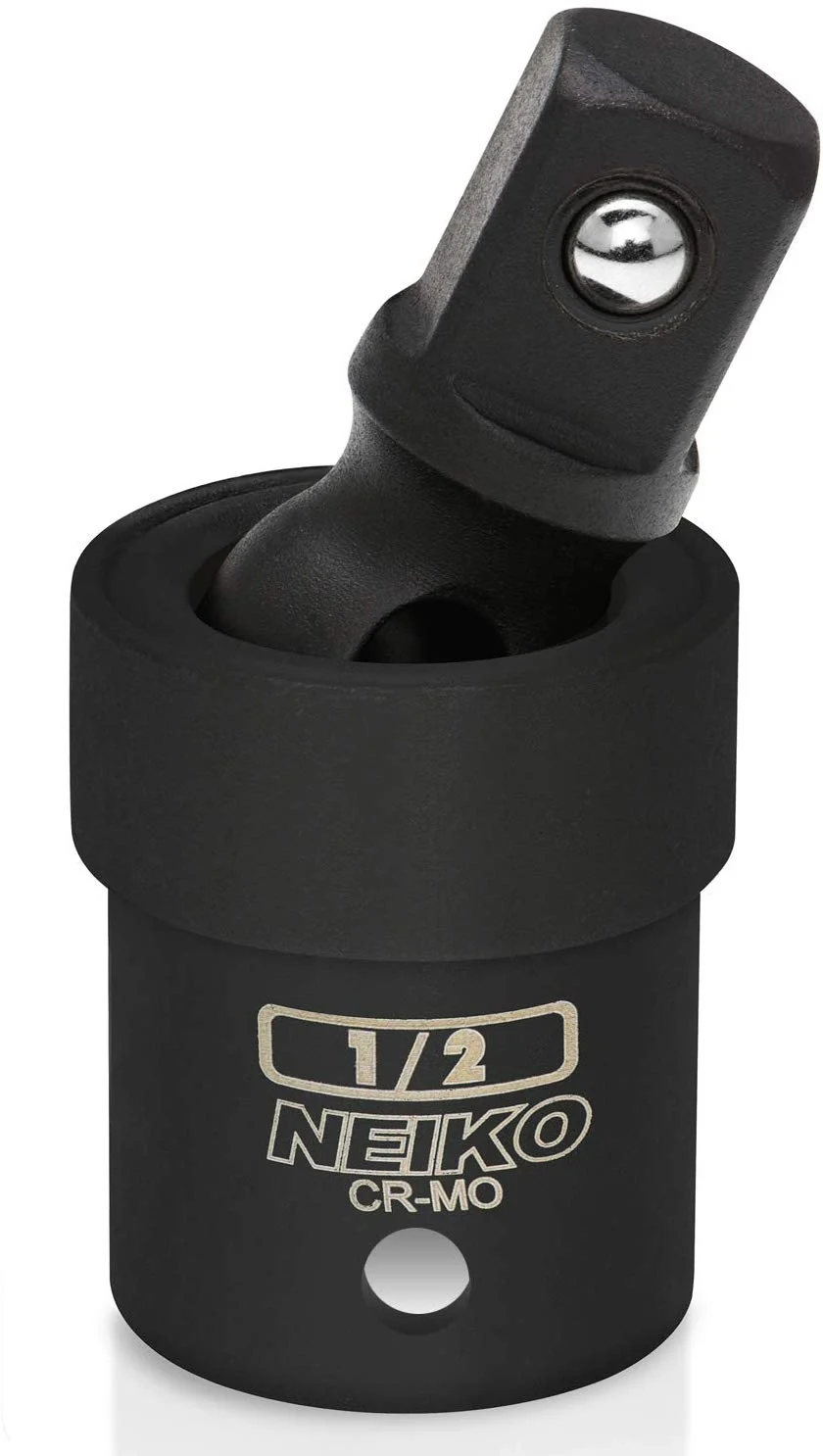 Crafted 1 2 Inch Universal Impact Black Socket Wobble Certified