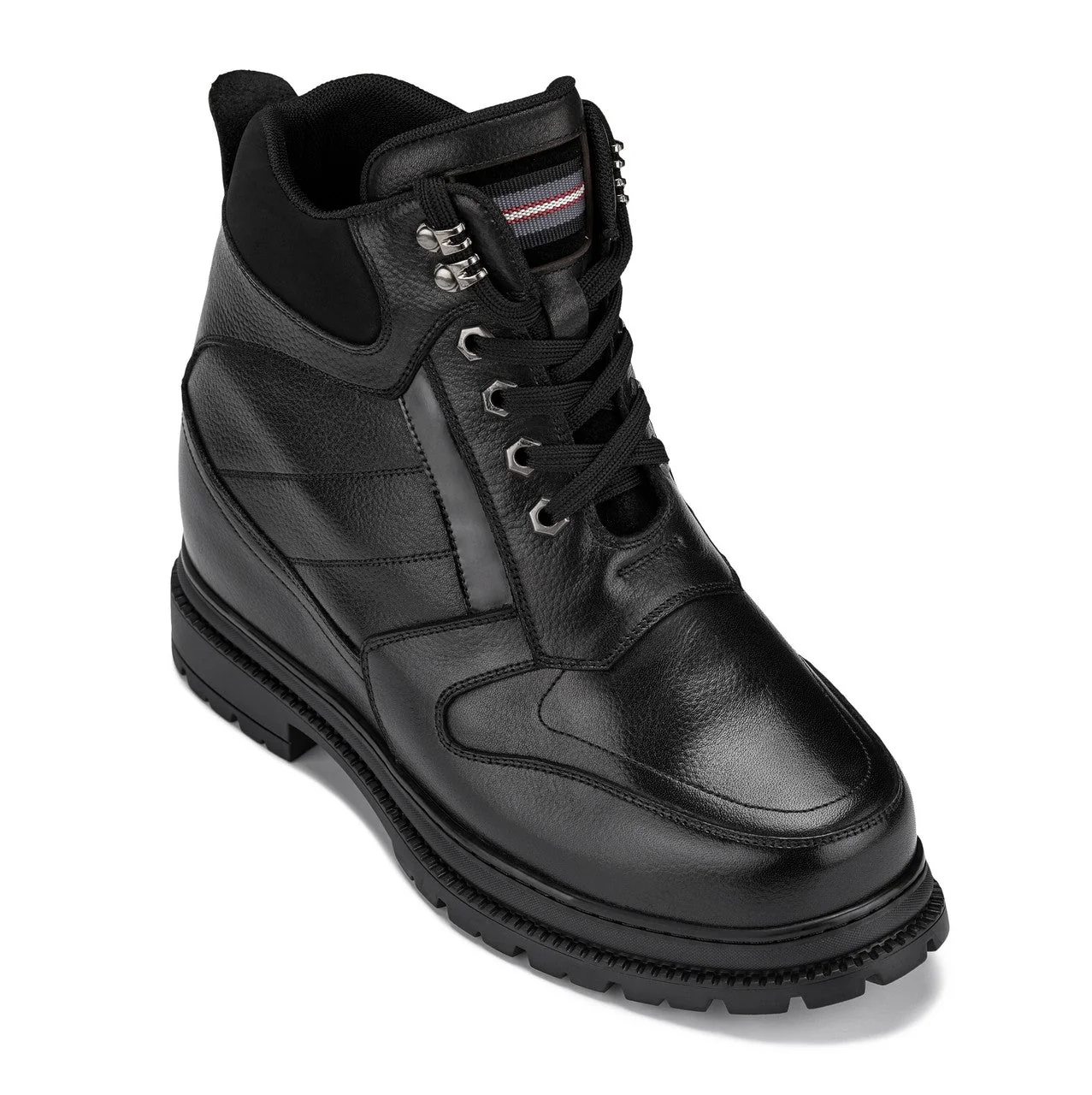 Professional CALDEN Black 5.2 Taller Men's Elevator Boots K881805 Green