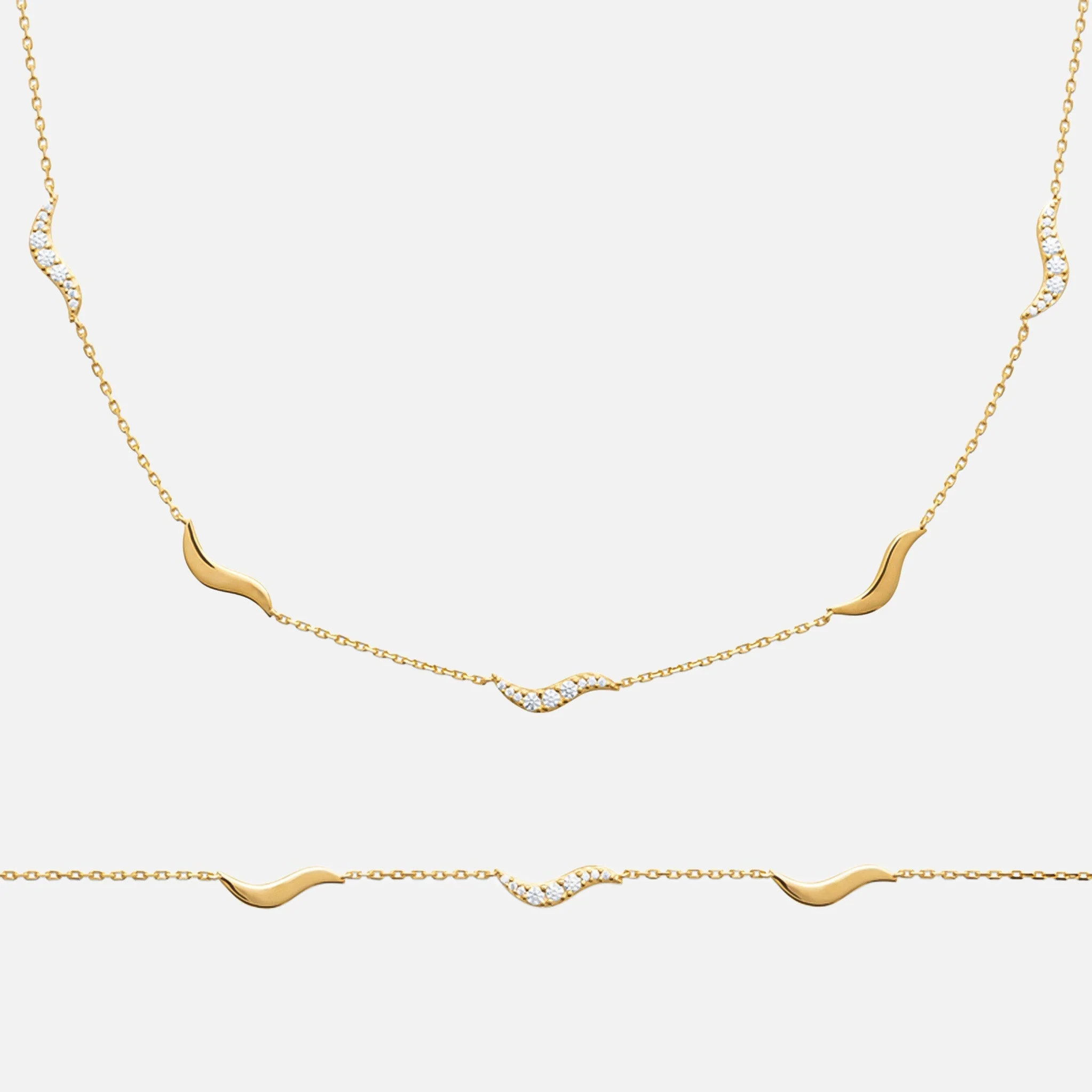 Elegant MKF Collection by Mia K. - Ondine Wave Station set Relaxed