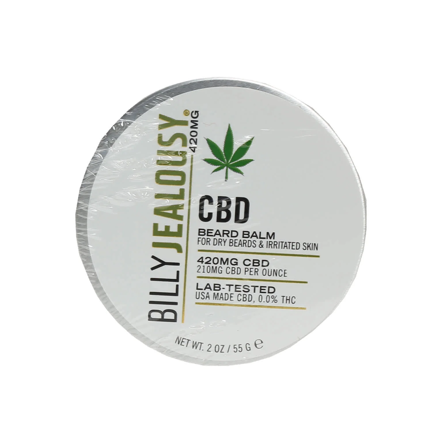 Artisan Billy Jealousy CBD Beard Balm Shave 420 Mg Secure