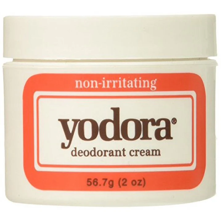 Official Yodora Deodorant Cream Jar 2 Oz Original Design