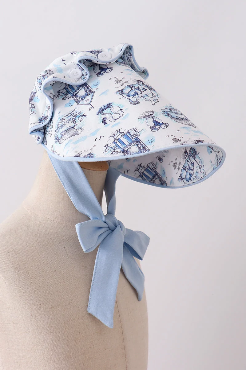 Advanced Blue Beach Bonnet Fine