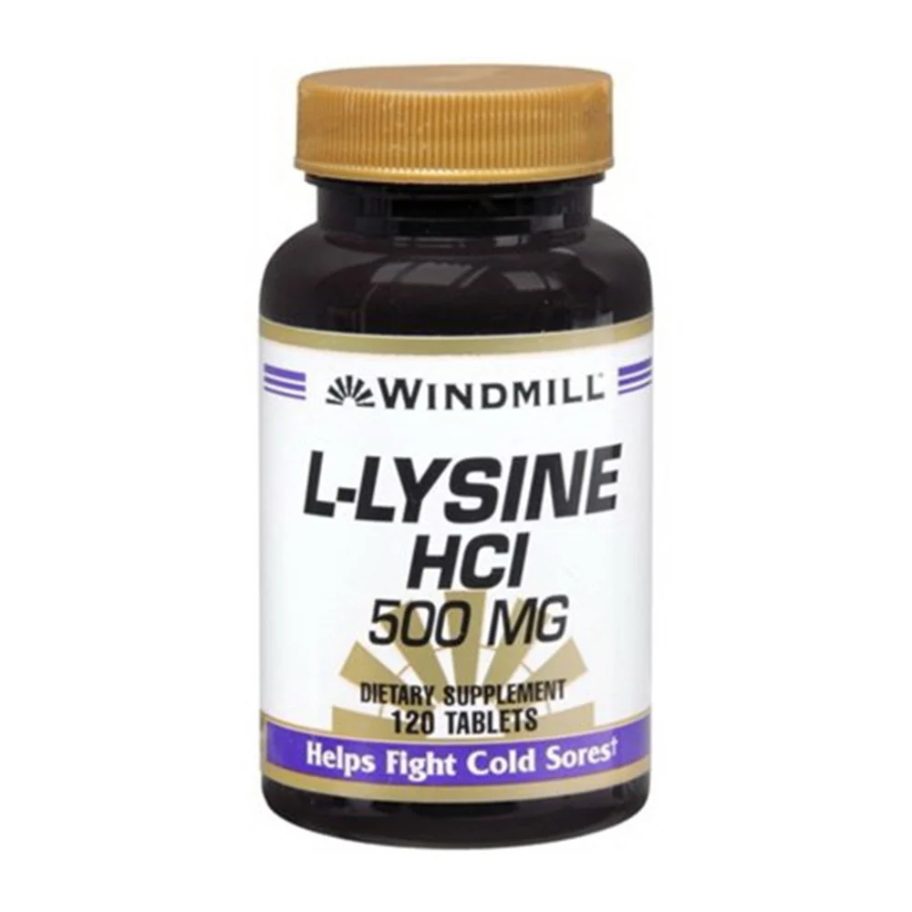 Eco-Friendly L-Lysine 500 Mg Tablets By Windmill - 120 Ea World-Class