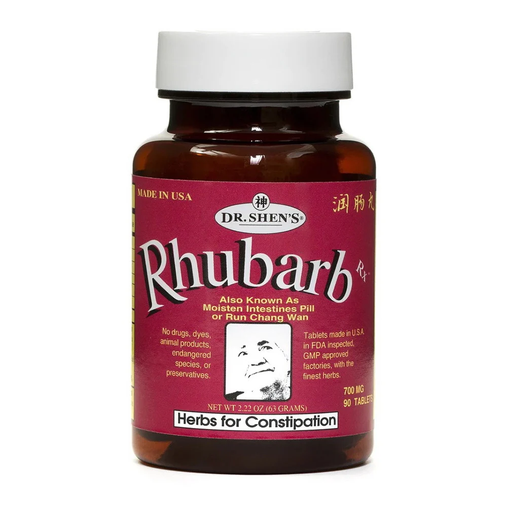 Breathable Rhubarb RX Dr. Shen's 90 Tablets 90 Ea Sustainable