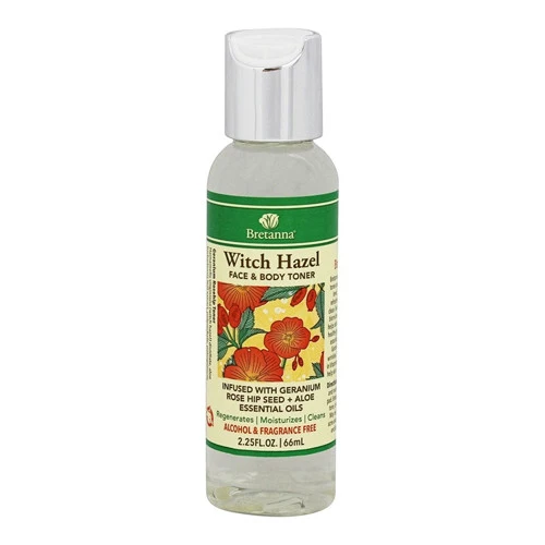 Sustainable Bretanna Witch Hazel Geranium Infused With Geranium Plus Aloe Essential Oils 2.25 oz Original Design