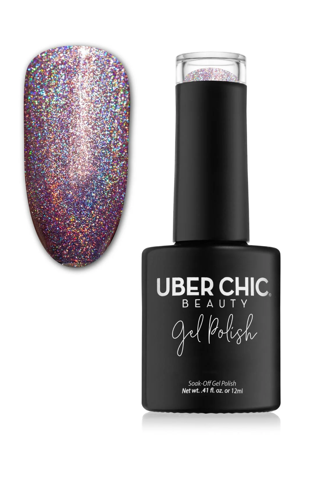 Sophisticated Cozy Comfort - Holographic Gel Polish - Uber Chic 12ml Classic
