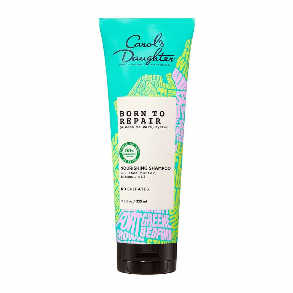 Secure Carols Daughter Born To Repair Sulfate Nourishing Shampoo 11 Oz Genuine
