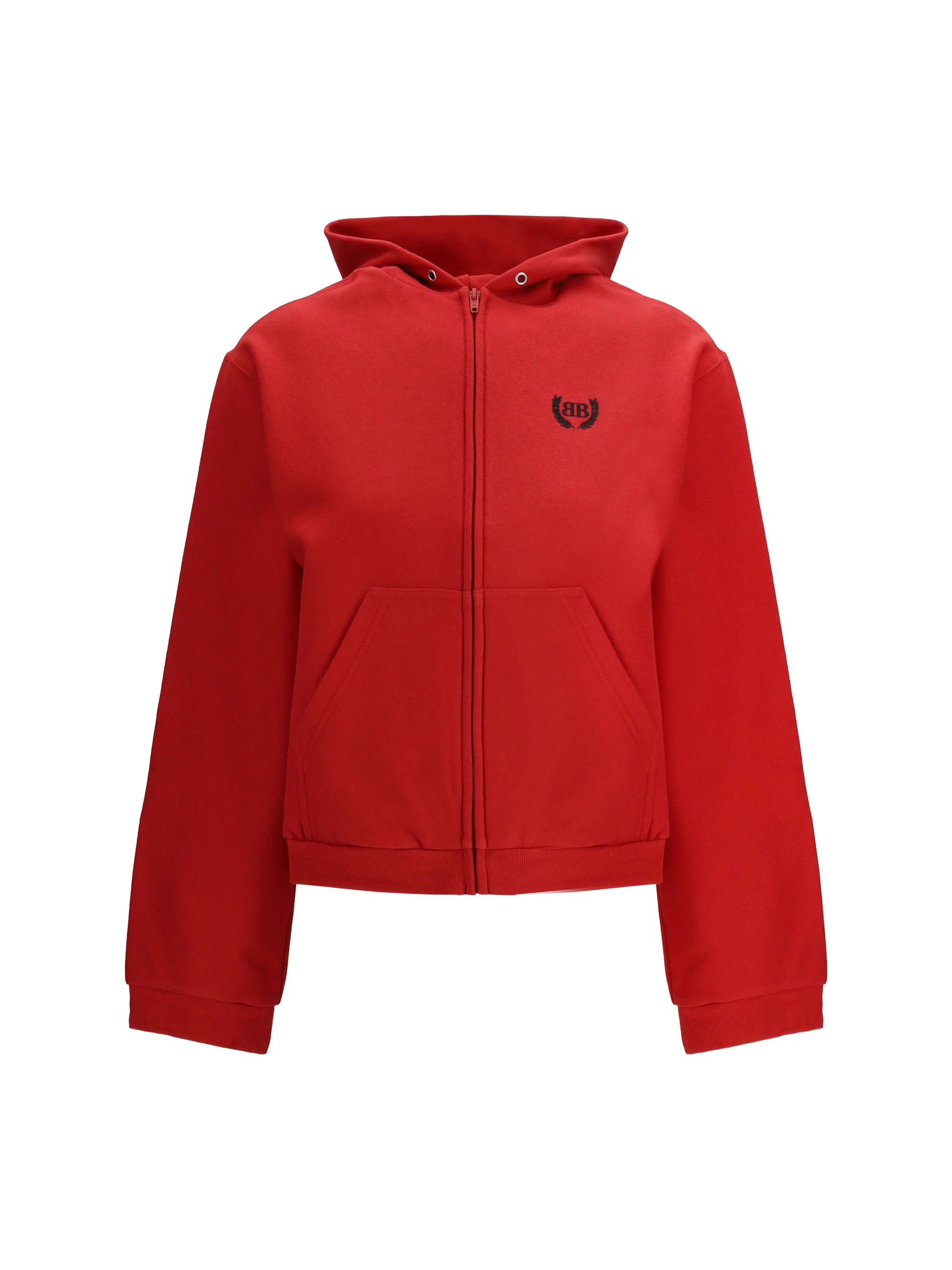 Proven Hoodie Laurel Classic Red Black Organic