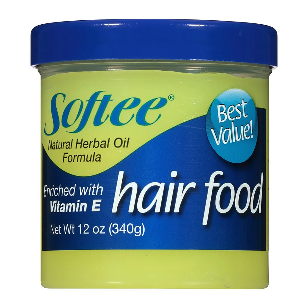 Reusable Softee Hair Food Enriched with Vitamin E 12 Oz Classic