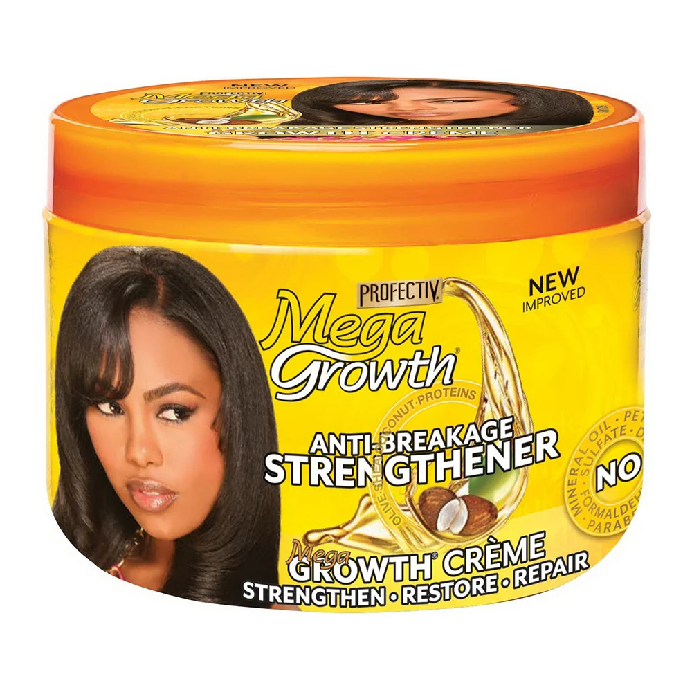 Natural Profectiv Mega Growth Anti Breakage Strengthener Growth Creme 8.25 Oz Fine Crafted